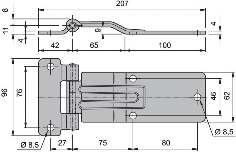 Hinge with seal bypass, - Pastore & Lombardi produces a wide range of ...